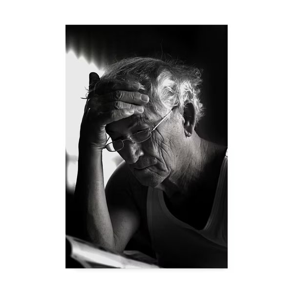 Sara Elbar 'Concentration' Canvas Art, 22x32, Trademark Fine Art, Mfr#: 1X07278-C2232GG